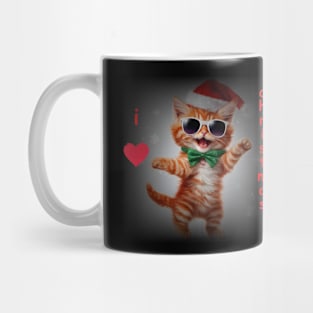 Cool kittens for Christmas Mug